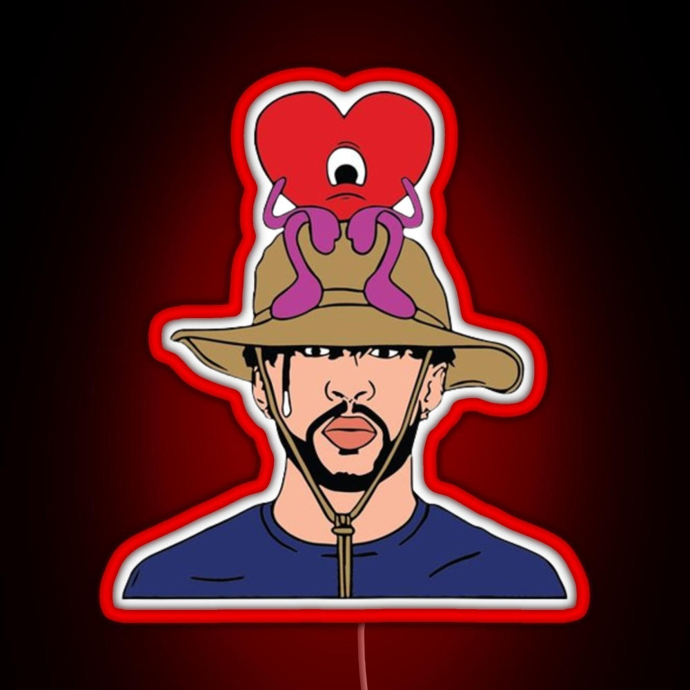 Bad Bunny Rgb Neon Sign