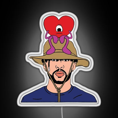 Bad Bunny Rgb Neon Sign