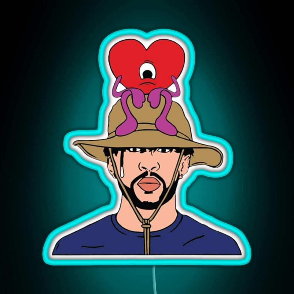 Bad Bunny Rgb Neon Sign