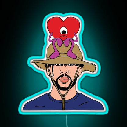 Bad Bunny Rgb Neon Sign