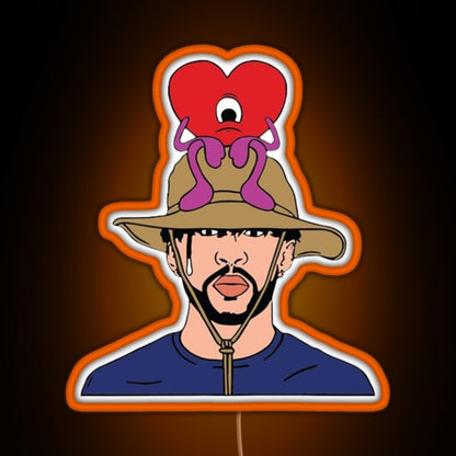 Bad Bunny Rgb Neon Sign