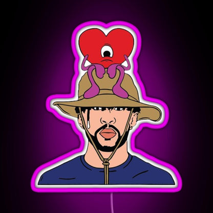 Bad Bunny Rgb Neon Sign