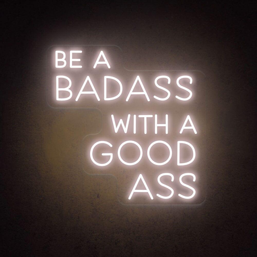 Badass Good Ass Bright Pink Led Neon Sign Home Decor | Shineneon