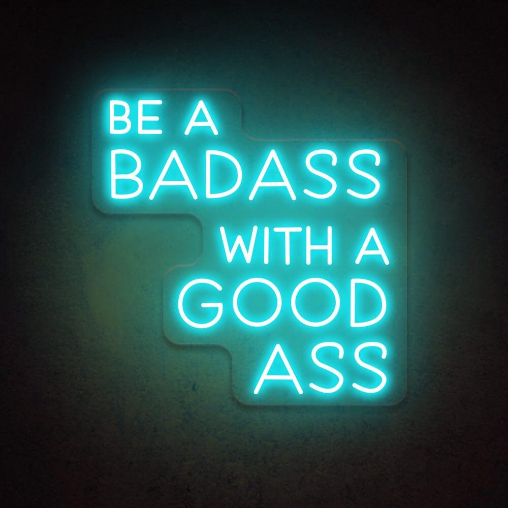 Badass Good Ass Bright Pink Led Neon Sign Home Decor | Shineneon