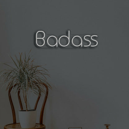 Badass Neon Bold Statement Of Confidence And Attitude | Shineneon