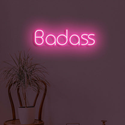 Badass Neon Bold Statement Of Confidence And Attitude | Shineneon