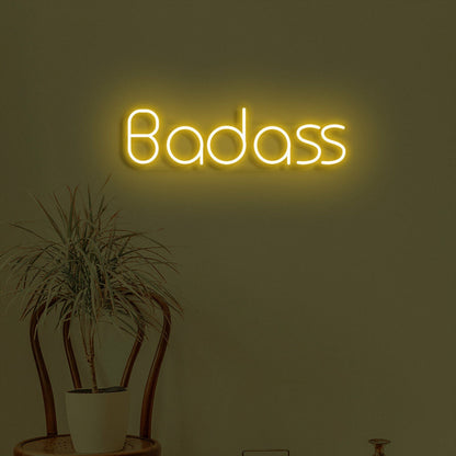 Badass Neon Bold Statement Of Confidence And Attitude | Shineneon