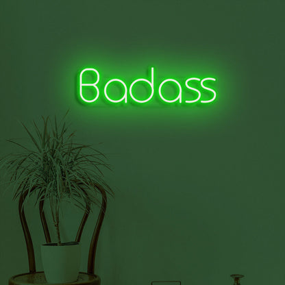 Badass Neon Bold Statement Of Confidence And Attitude | Shineneon