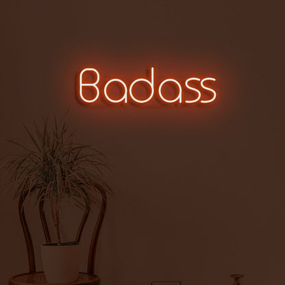Badass Neon Bold Statement Of Confidence And Attitude | Shineneon