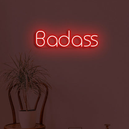 Badass Neon Bold Statement Of Confidence And Attitude | Shineneon