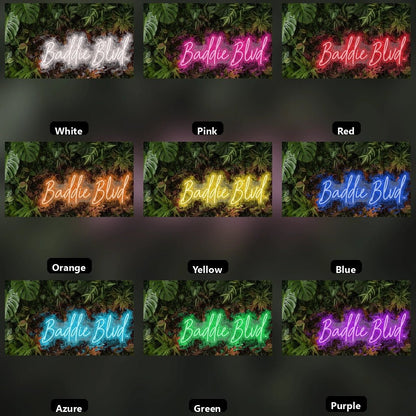 Baddie Blud LED Neon Sign Wall Neon Sign - Shineneon