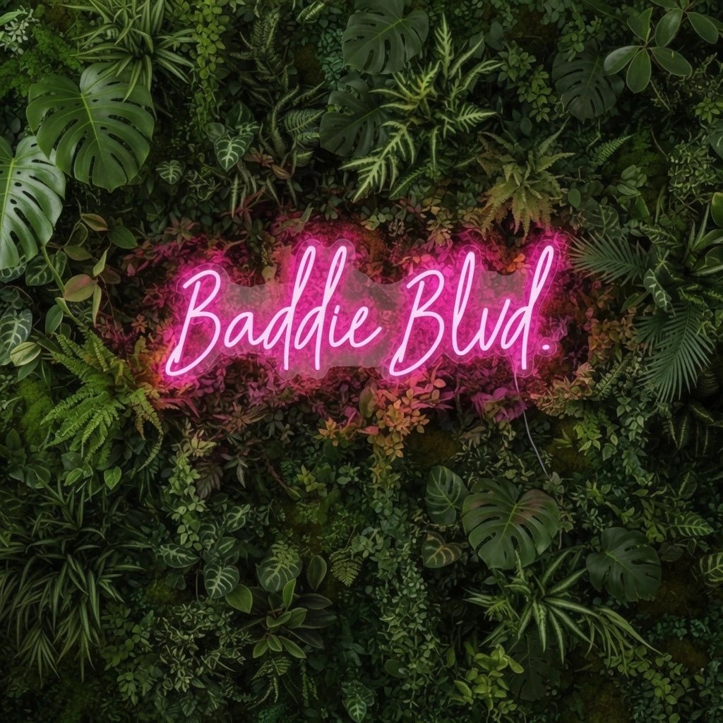 Baddie Blud LED Neon Sign Wall Neon Sign - Shineneon