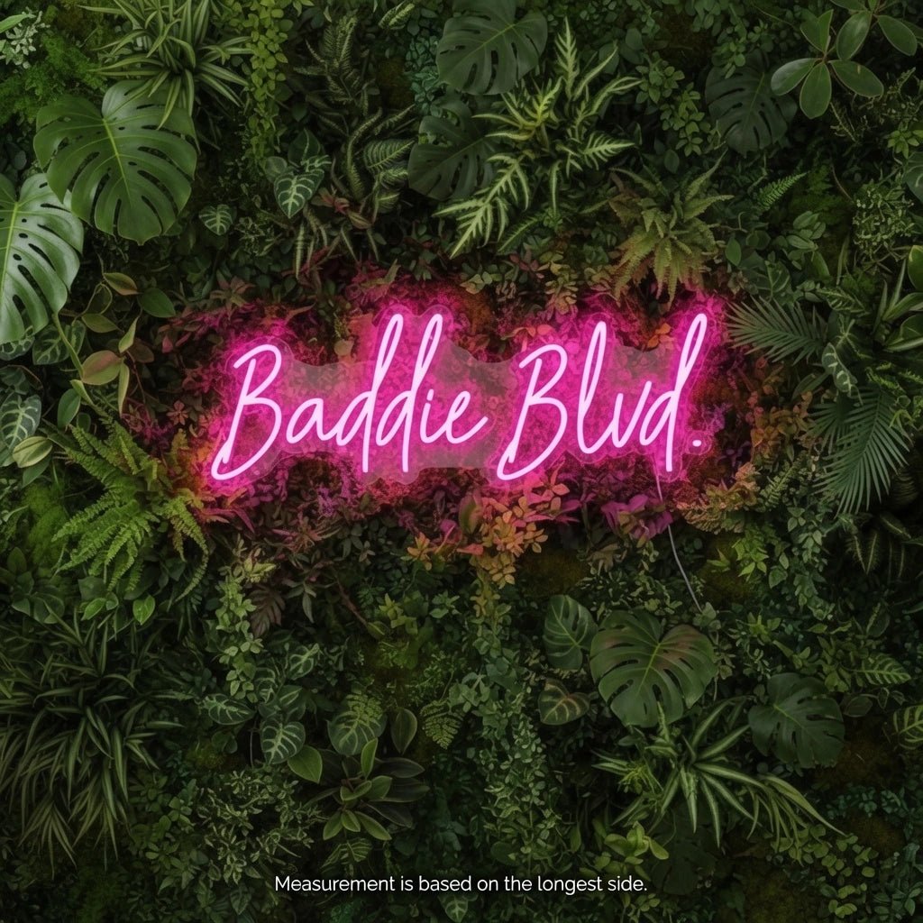 Baddie Blud LED Neon Sign Wall Neon Sign - Shineneon