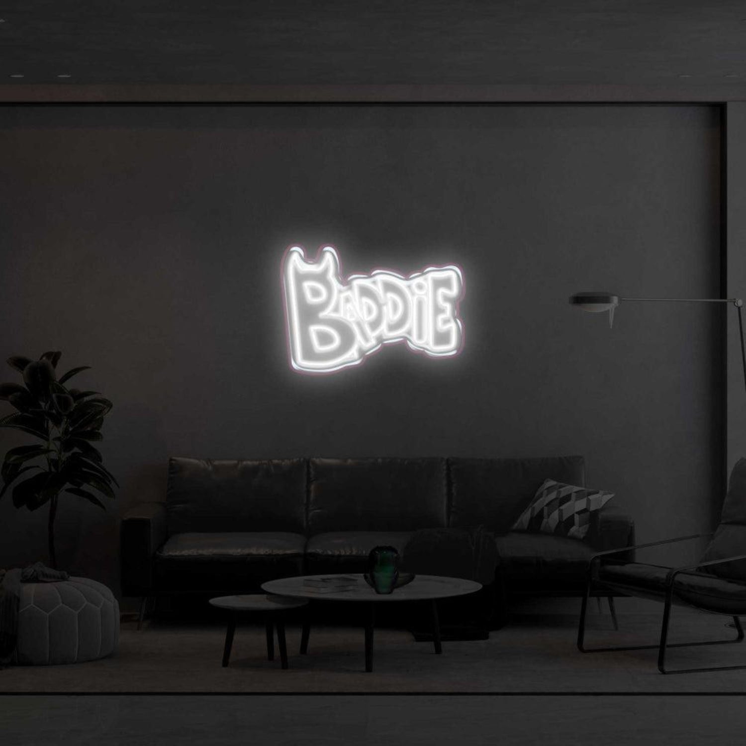 Baddie Devil Pink Led Neon Sign For Modern Home Decor | Shineneon
