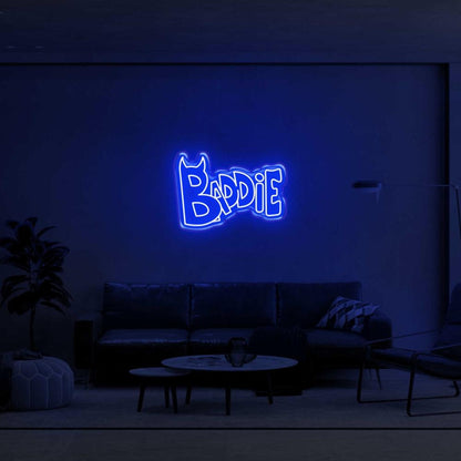 Baddie Devil Pink Led Neon Sign For Modern Home Decor | Shineneon