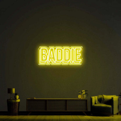 Baddie Double Led Neon Sign - Shineneon