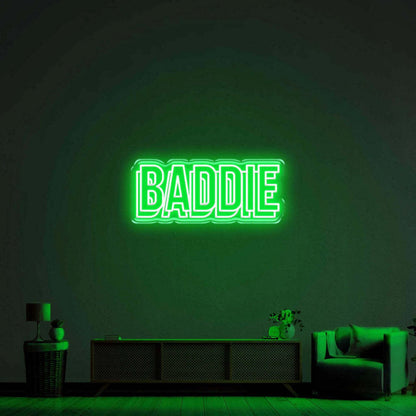 Baddie Double Led Neon Sign - Shineneon