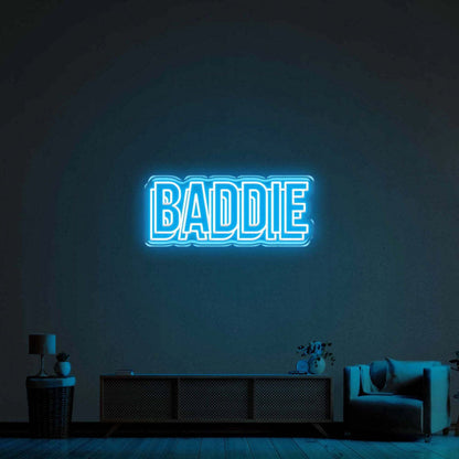 Baddie Double Led Neon Sign - Shineneon