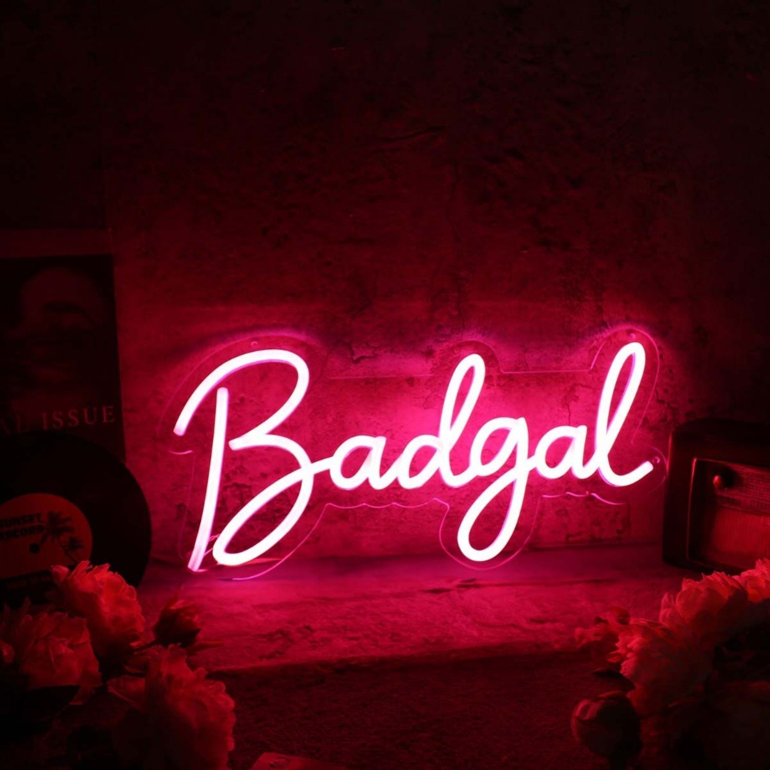 Badgal Red Led Neon Sign - Shineneon