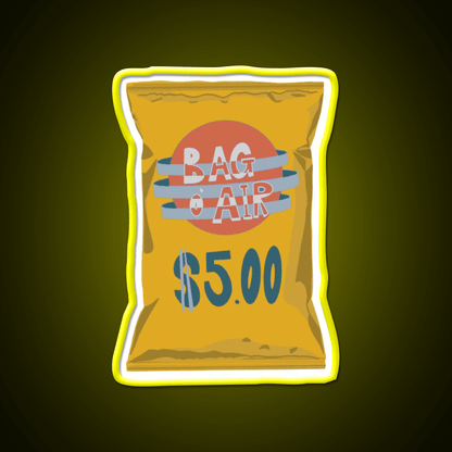 Bag Of Air Snack Food Led Neon Sign Rgb Color - Shineneon