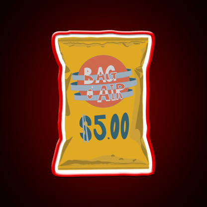 Bag Of Air Snack Food Led Neon Sign Rgb Color - Shineneon