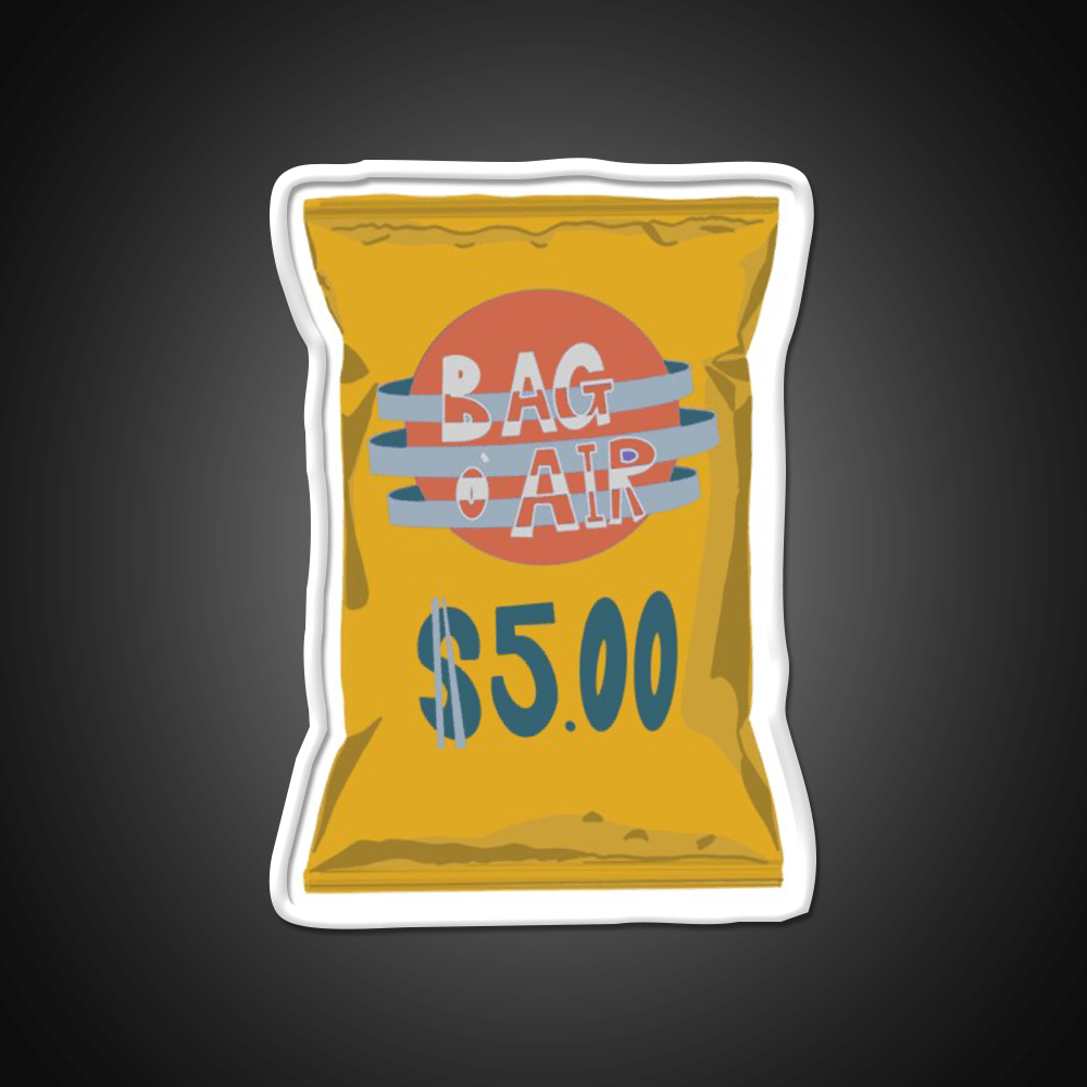 Bag Of Air Snack Food Led Neon Sign Rgb Color - Shineneon