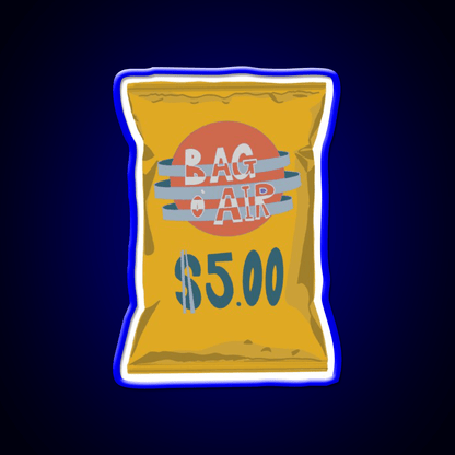 Bag Of Air Snack Food Led Neon Sign Rgb Color - Shineneon