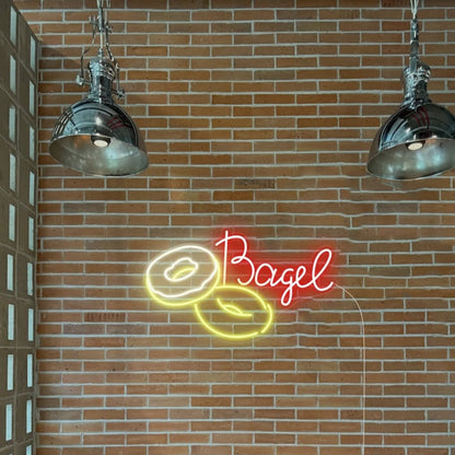 Bagel Light-Up Led Neon Sign Wall Art | Shineneon