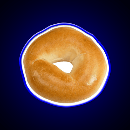 Bagel Love Fast Food Led Neon Sign For Burger Place Rgb Color - Shineneon