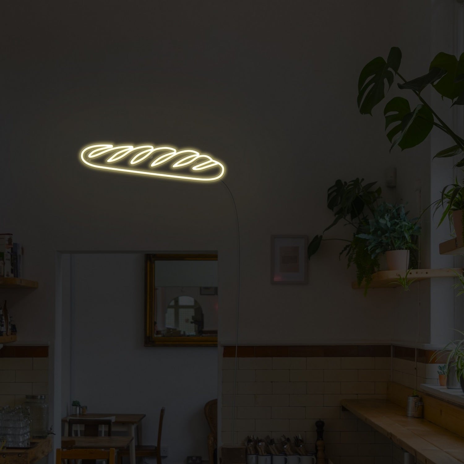 Baguette Led Neon Sign Wall Art | Shineneon