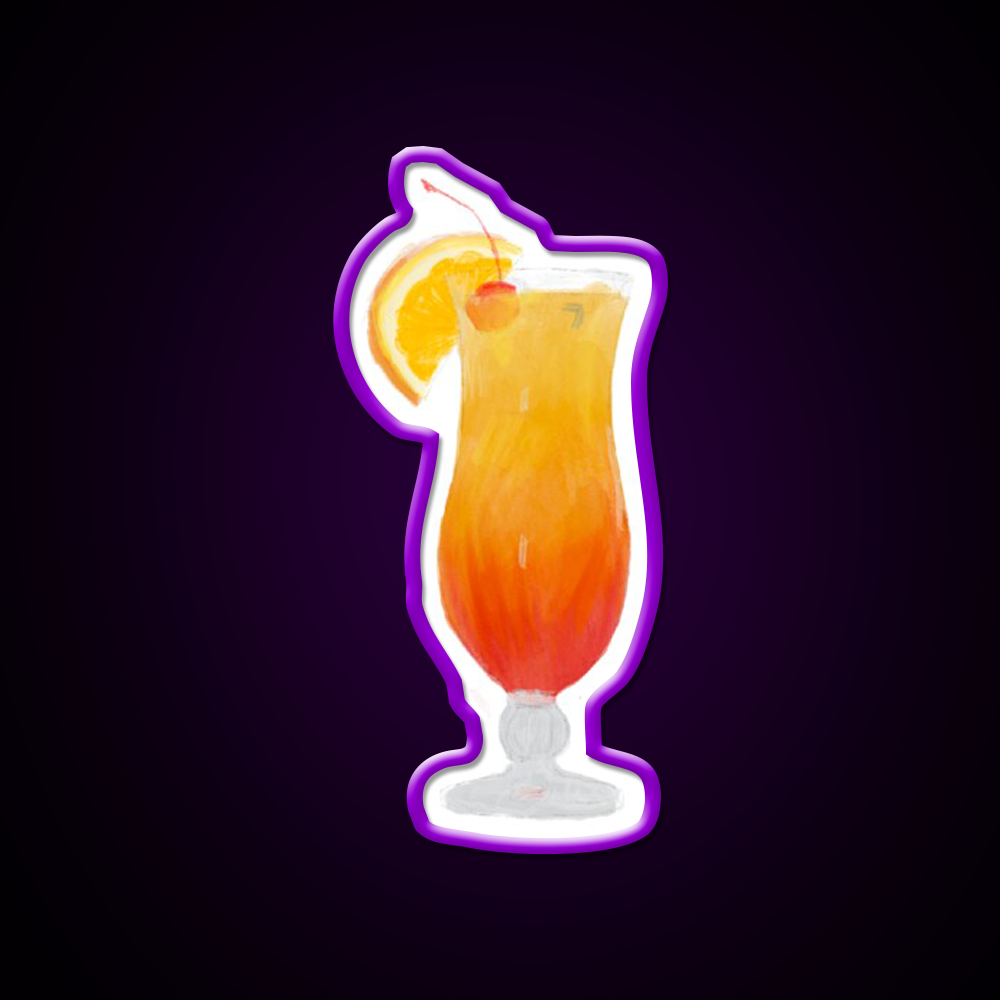 Bahama Mama Cocktail Bar Decor Led Neon Sign Rgb Color - LED neon sign view 9