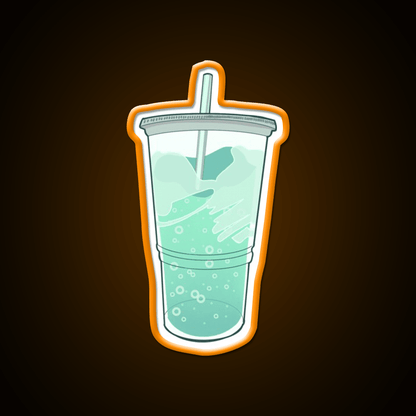 Baja Blast Fast Food Led Neon Sign For Burger Place Wall Art Rgb Color - Shineneon