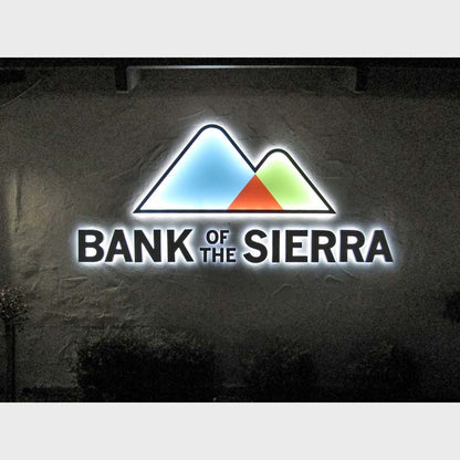 Bak Of The Sierra 3D Backlit Channel Letters Led Light Sign - Shineneon