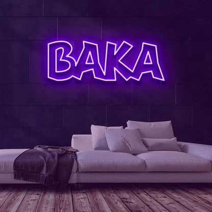 Baka Led Neon Sign - Shineneon