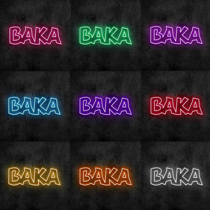 Baka Led Neon Sign - Shineneon