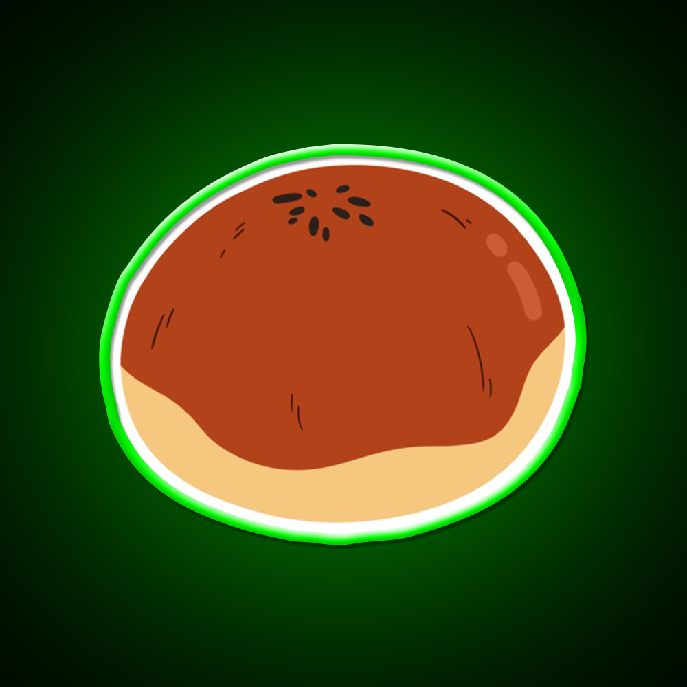 Baked Char Siu Bao Led Neon Sign Chinese Food Rgb Color