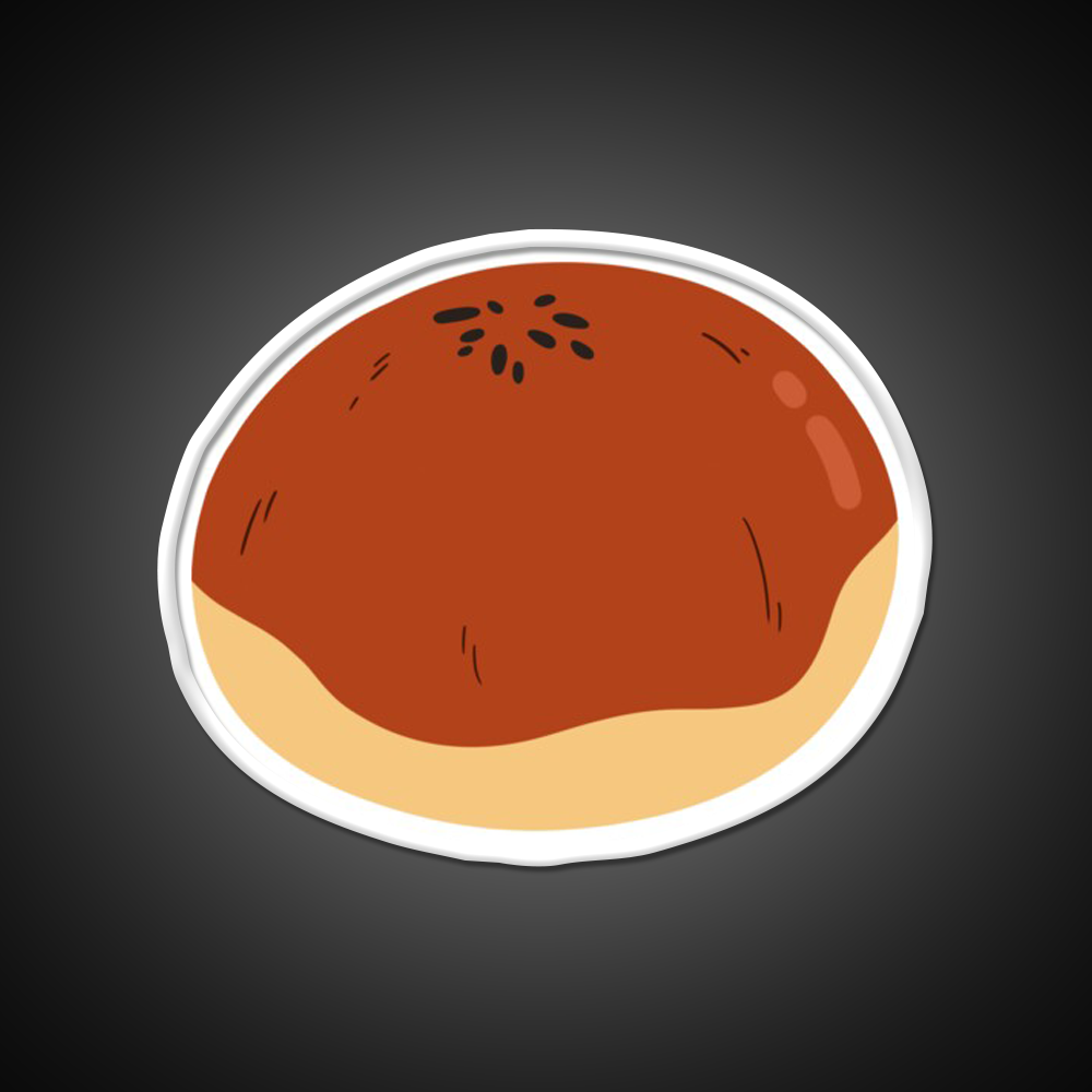 Baked Char Siu Bao Led Neon Sign Chinese Food Rgb Color