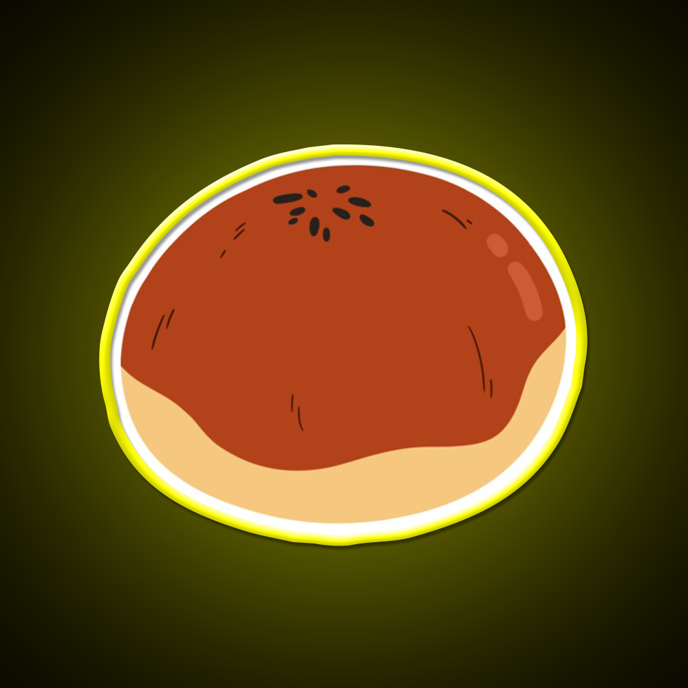 Baked Char Siu Bao Led Neon Sign Chinese Food Rgb Color