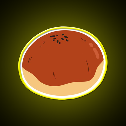 Baked Char Siu Bao Led Neon Sign Chinese Food Rgb Color