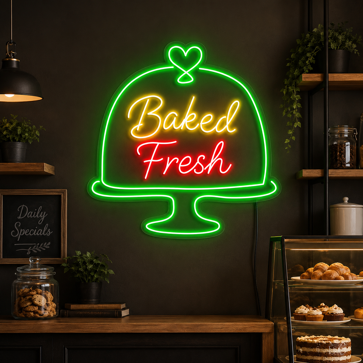 Baked Fresh LED Neon Sign - 01 Original Product Image
