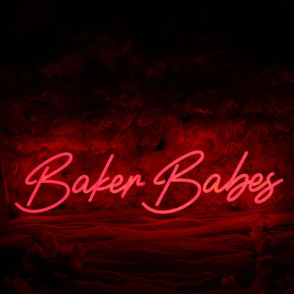 Baker Babes Red Led Neon Sign - Shineneon