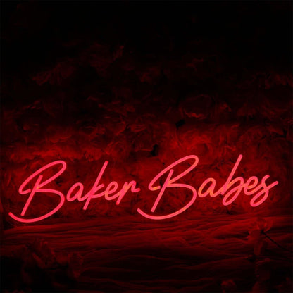 Baker Babes Red Led Neon Sign - Shineneon