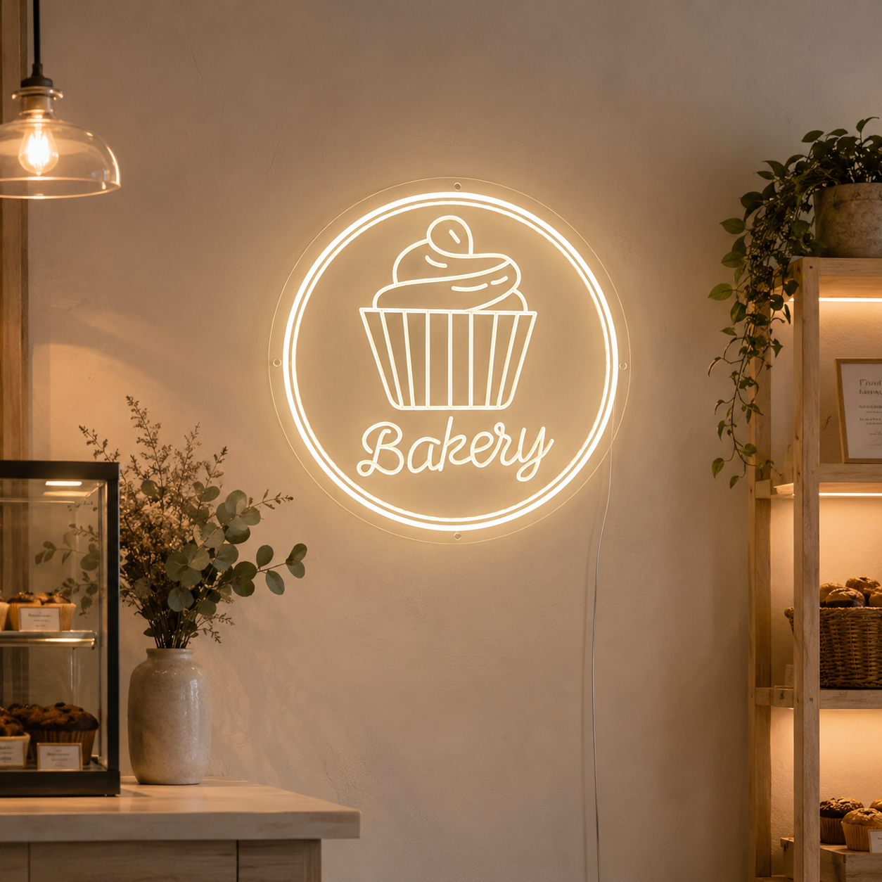 Bakery LED Neon Sign Bedroom Decor - 04 Size Image