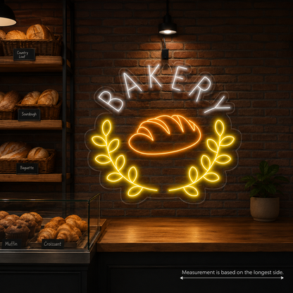 Bakery LED Neon Sign Home Wall Art - 04 Size Image
