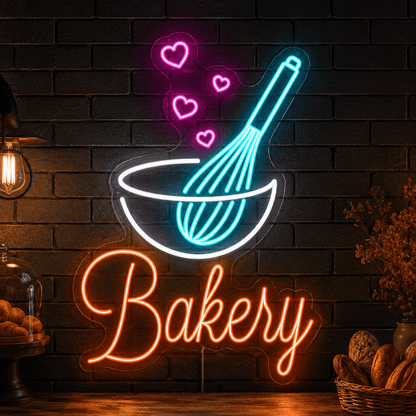 Bakery LED Neon Sign Living Room Decor - Shineneon