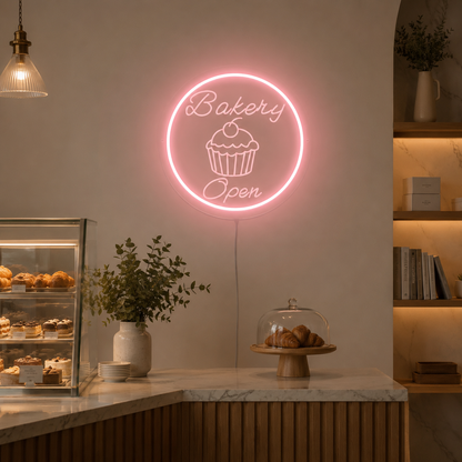 Bakery Open LED Neon Sign - 04 Size Image