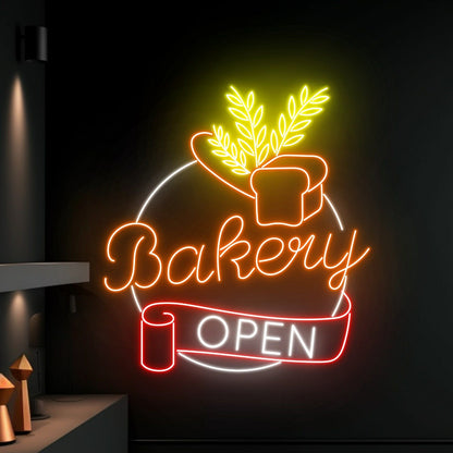 Bakery Open Led Neon Sign For Unique Decor | Shineneon
