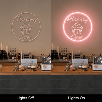 Bakery Open LED Neon Sign Wall Neon Sign - Shineneon