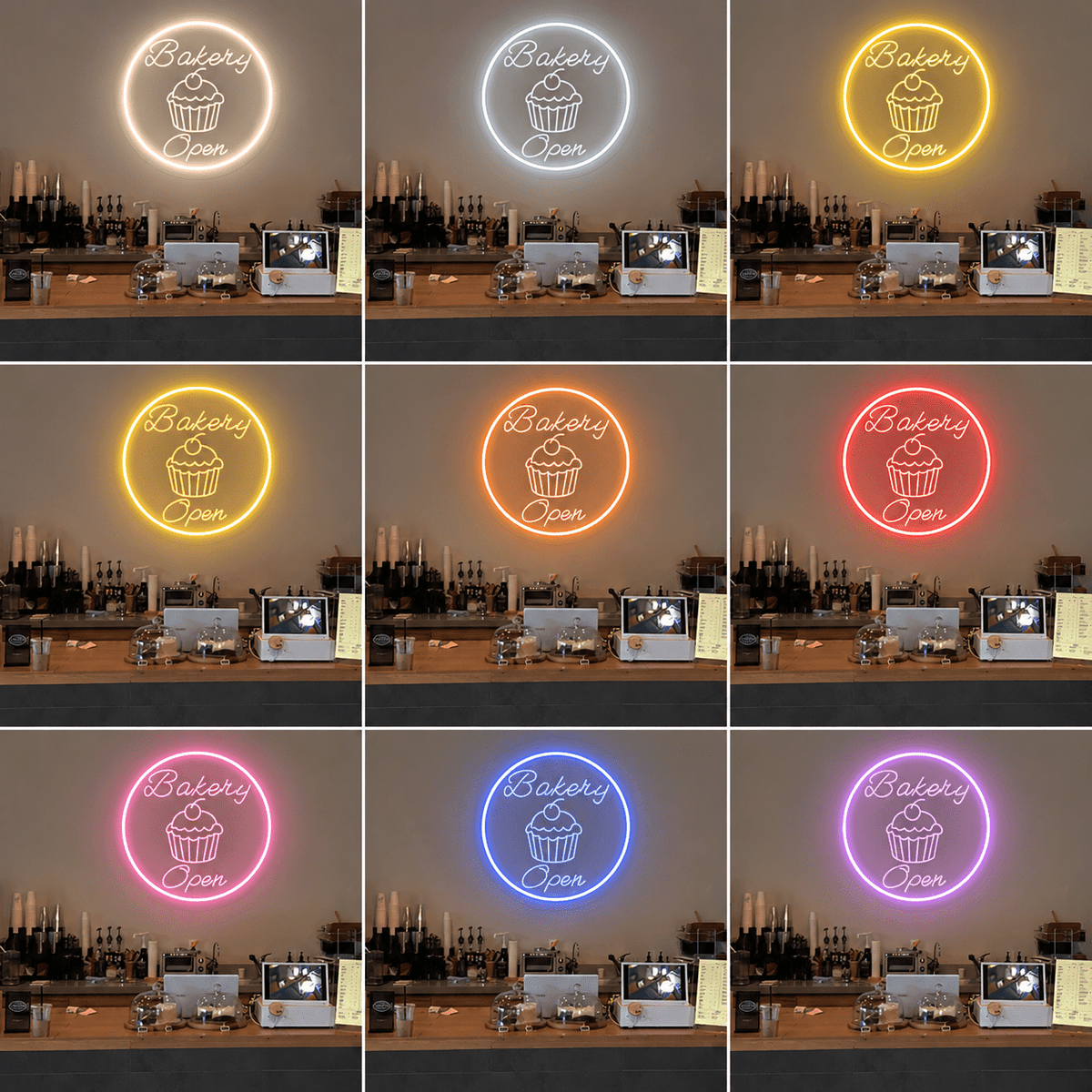 Bakery Open LED Neon Sign Wall Neon Sign - Shineneon