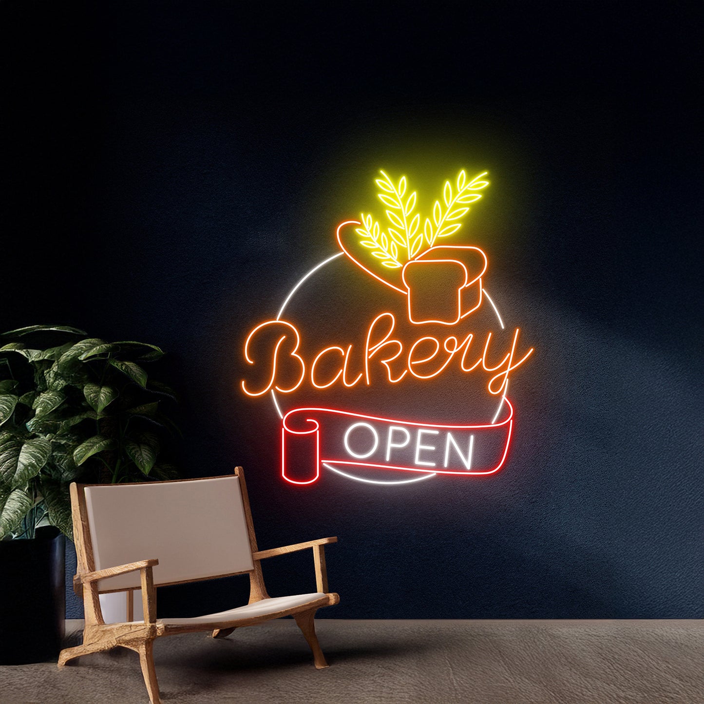 Bakery Open Neon Sign